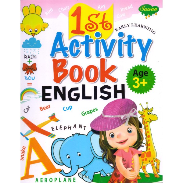 1st Early Learning Activity Book - English - Age 3+